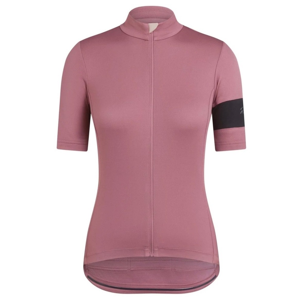 Rapha Womens Classic Jersey II Mauve Pink Cycling Top Medium